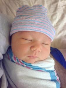 Allegra Rose Howard, three days old