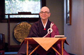 Shinge Roshi, Abbot, Dai Bosatsu Zendo and the Zen Center of Syracuse