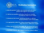UPAYA MEDITATION INSTRUCTIONS ps